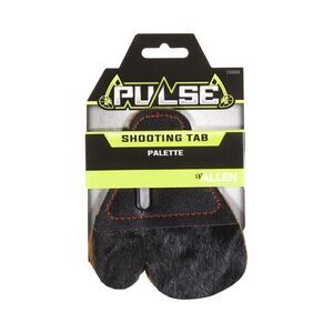 Pulse Premium No Pinch Archery Finger Tab By Allen, Black • New in Package
